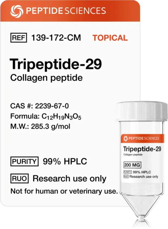 Buy Tripeptide-29 from Peptide Sciences USA
