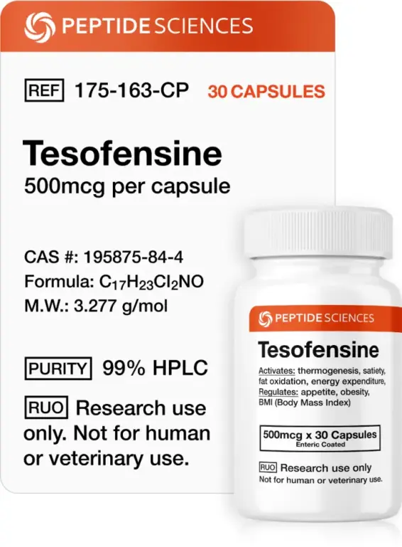Buy Tesofensine from Peptide Sciences USA