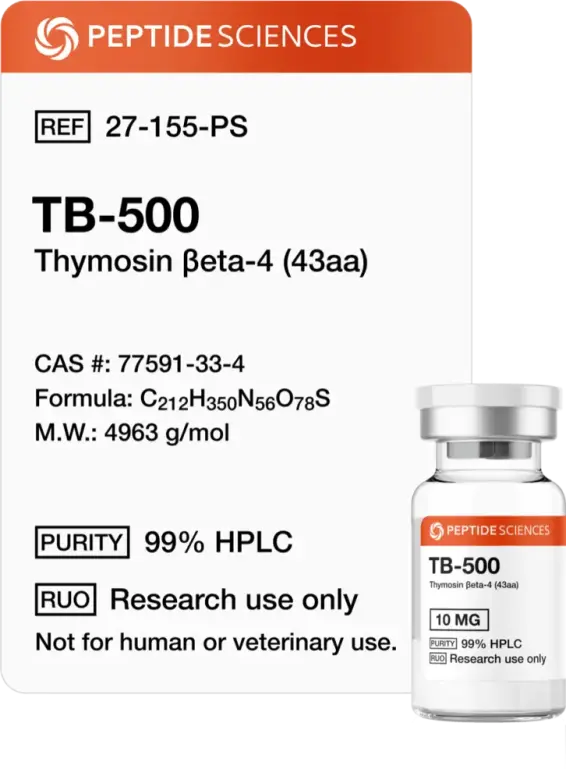 Buy TB 500 from Peptide Sciences USA