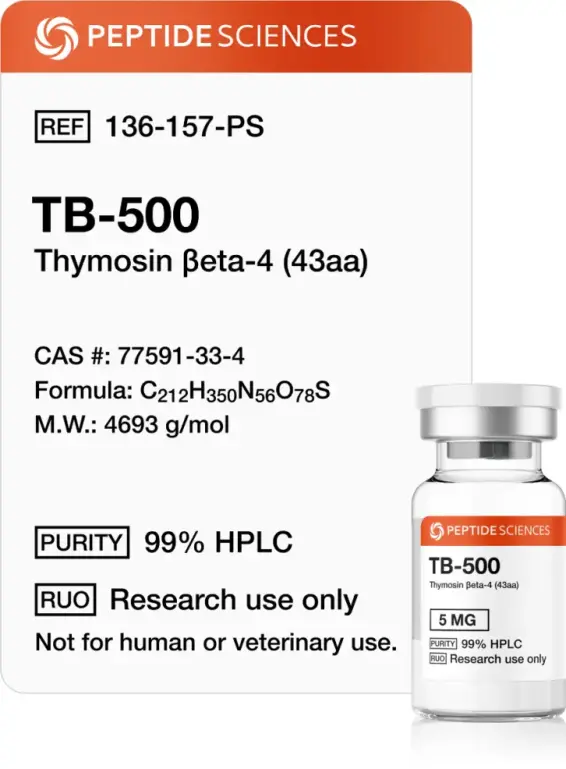 Buy TB 500 from Peptide Sciences USA