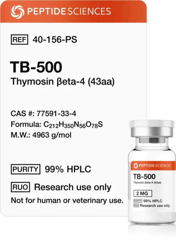 Buy TB 500 from Peptide Sciences USA