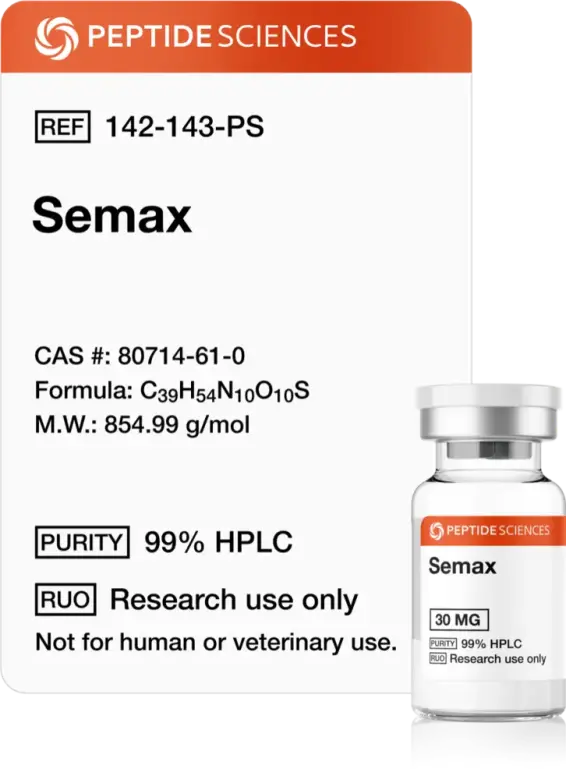 Buy Semax from Peptide Sciences USA