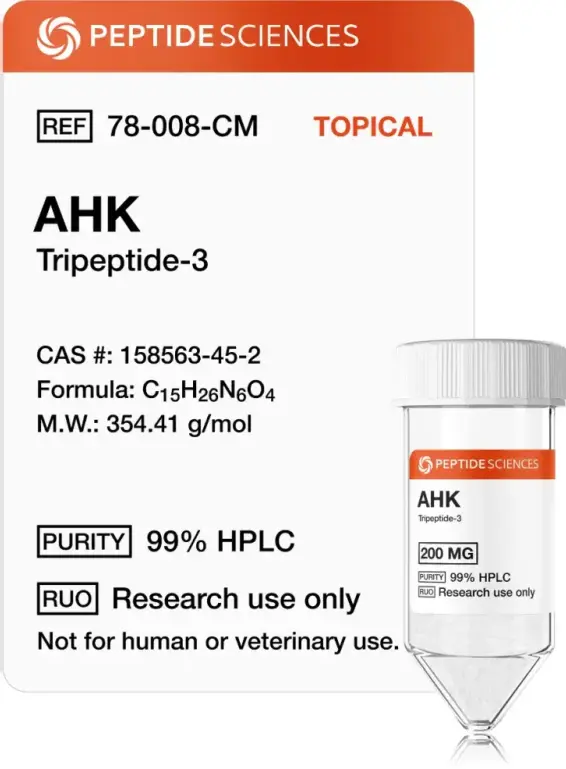 Buy AHK from Peptide Sciences USA