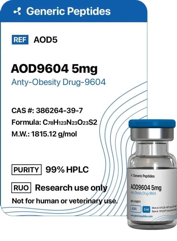 Buy AOD9604 from Generic Peptides