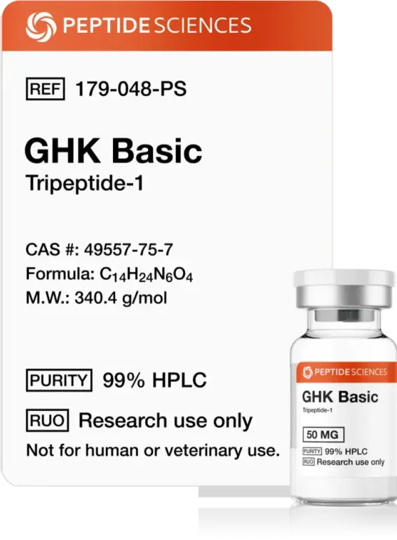 Buy GHK Basic from Peptide Sciences USA