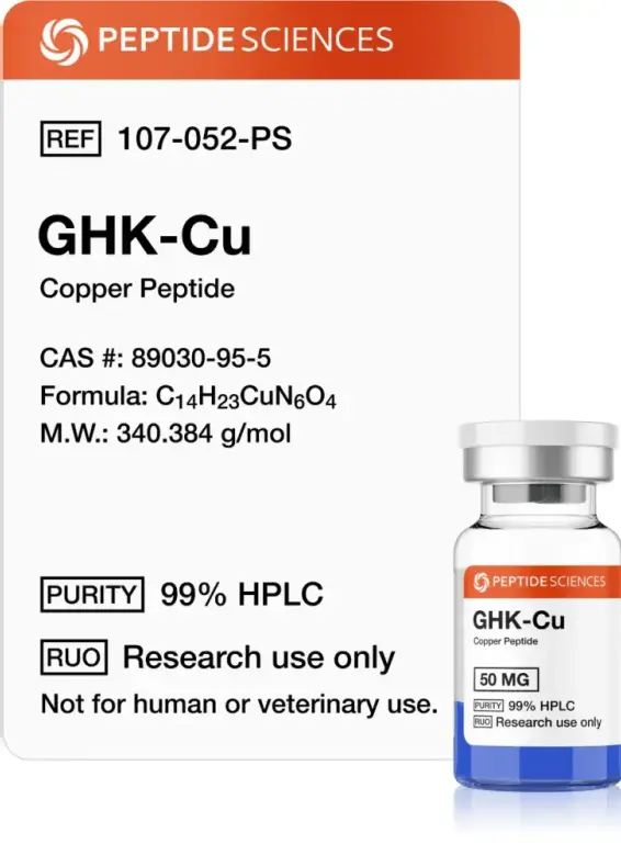 Buy GHK-Cu from Peptide Sciences USA