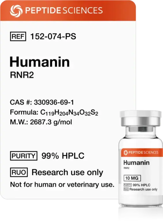 Buy Humanin from Peptide Sciences USA
