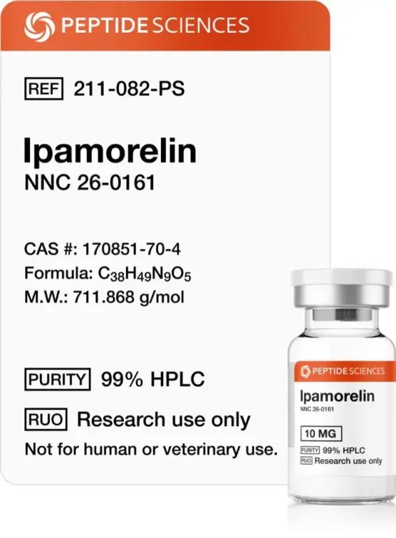 Buy Ipamorelin from Peptide Sciences USA