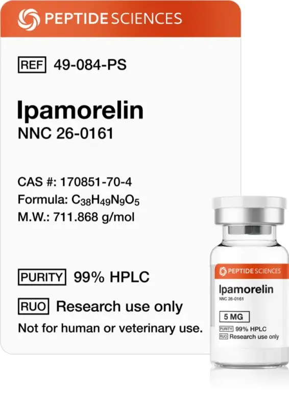 Buy Ipamorelin from Peptide Sciences USA
