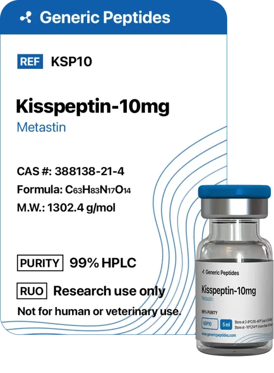 Buy Kisspeptin from Generic Peptides