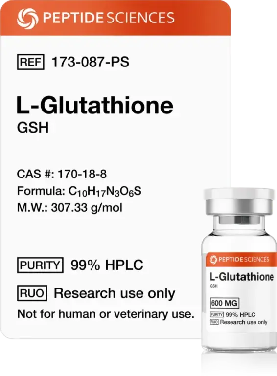 Buy Glutathione from Peptide Sciences USA