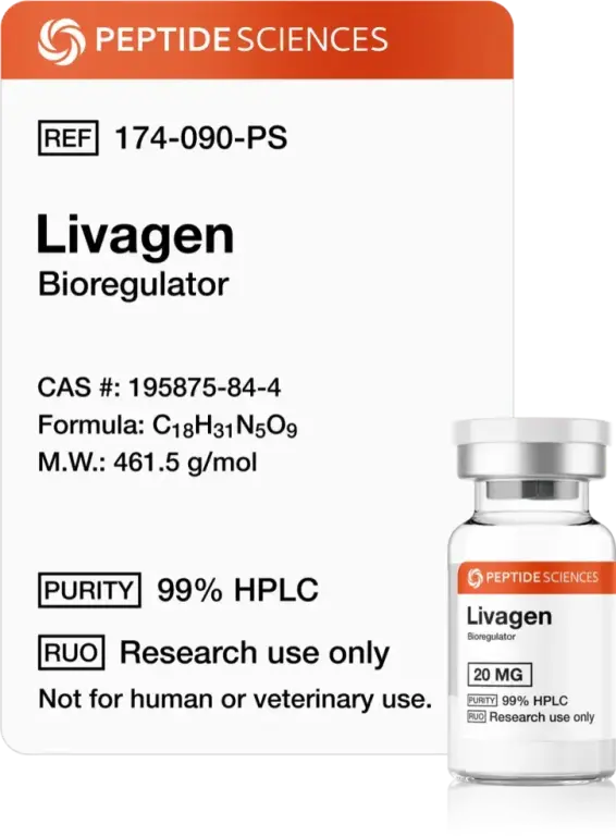 Buy Livagen from Peptide Sciences USA