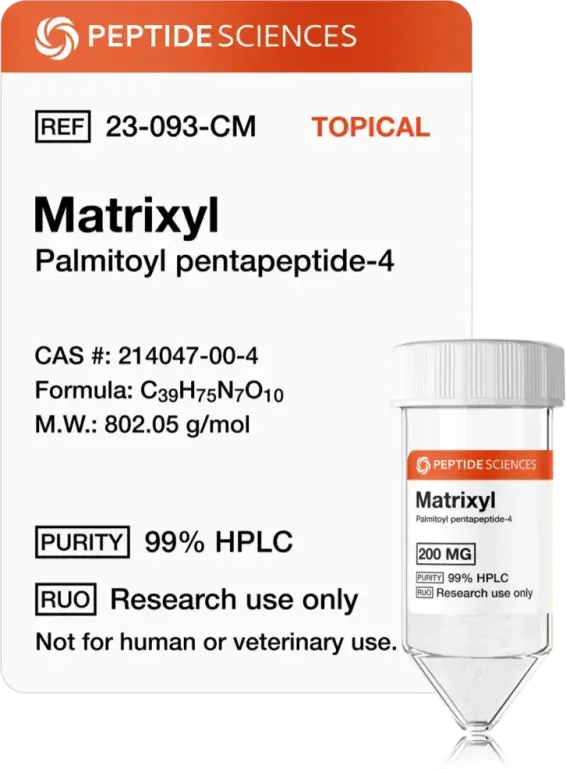 Buy Matrixyl from Peptide Sciences USA