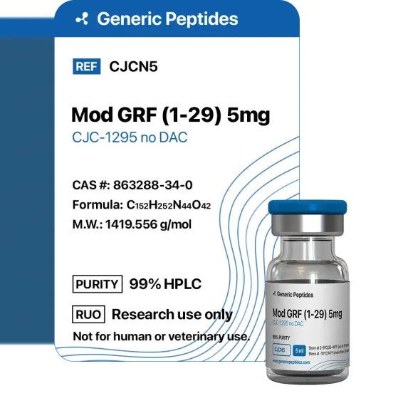 Buy Mod GRF (1-29) from Generic Peptides