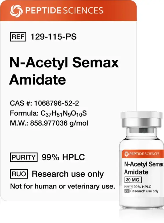 Buy Semax from Peptide Sciences USA