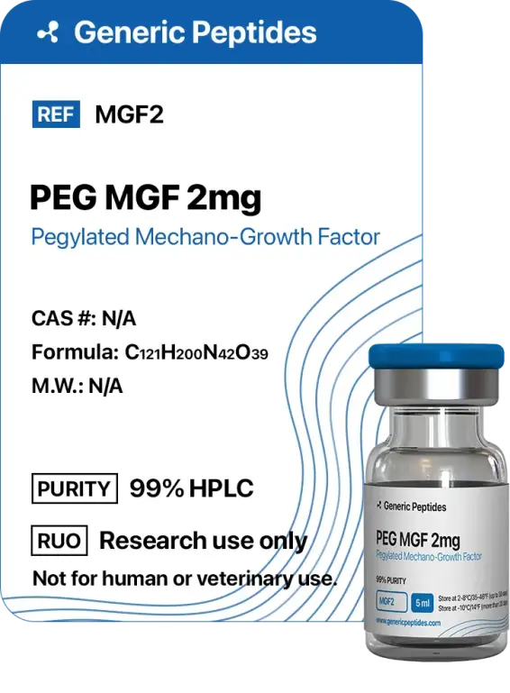 Buy PEG MGF from Generic Peptides