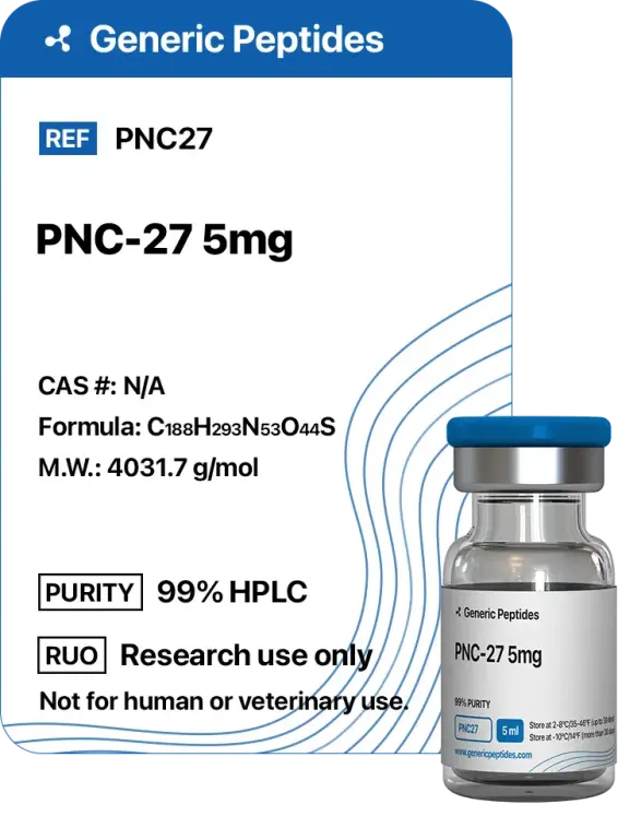 Buy PNC-27 from Generic Peptides