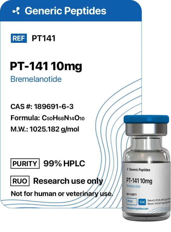 Buy PT 141 from Generic Peptides
