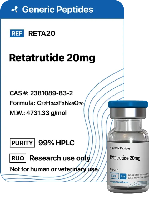 Buy Retatrutide from Generic Peptides