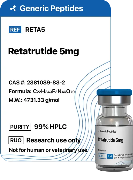 Buy Retatrutide from Generic Peptides