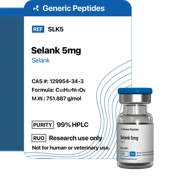 Buy Selank from Generic Peptides