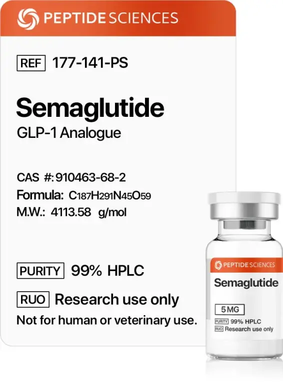 Buy Semaglutide from Peptide Sciences USA