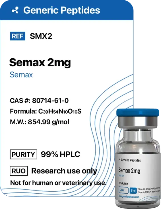 Buy Semax from Generic Peptides