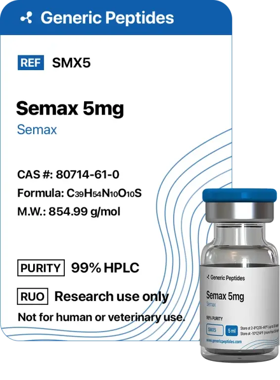 Buy Semax from Generic Peptides