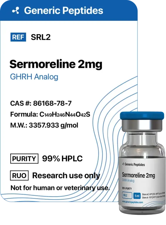 Buy Sermorelin from Generic Peptides