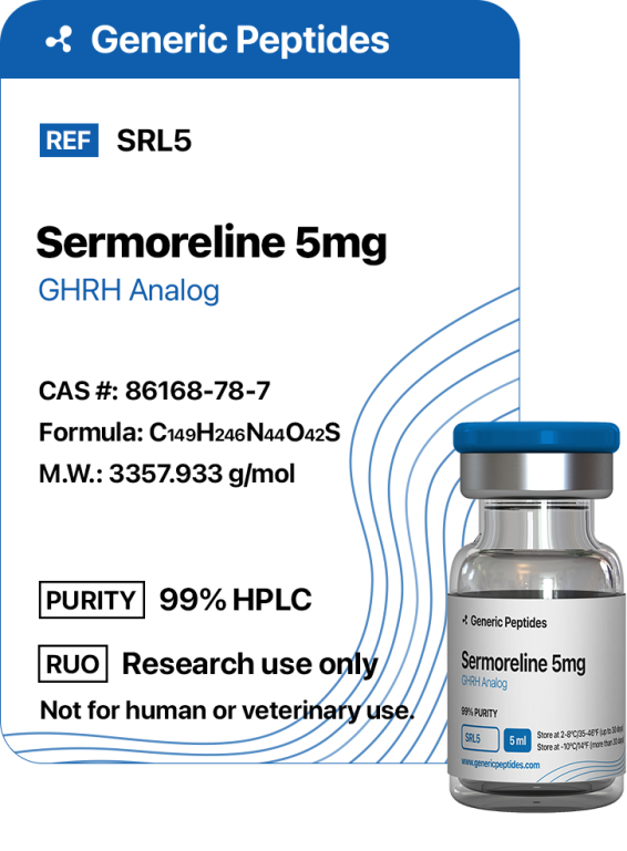 Buy Sermorelin from Generic Peptides
