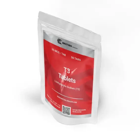 Buy T3,Tiromel,Cytomel from British Dragon