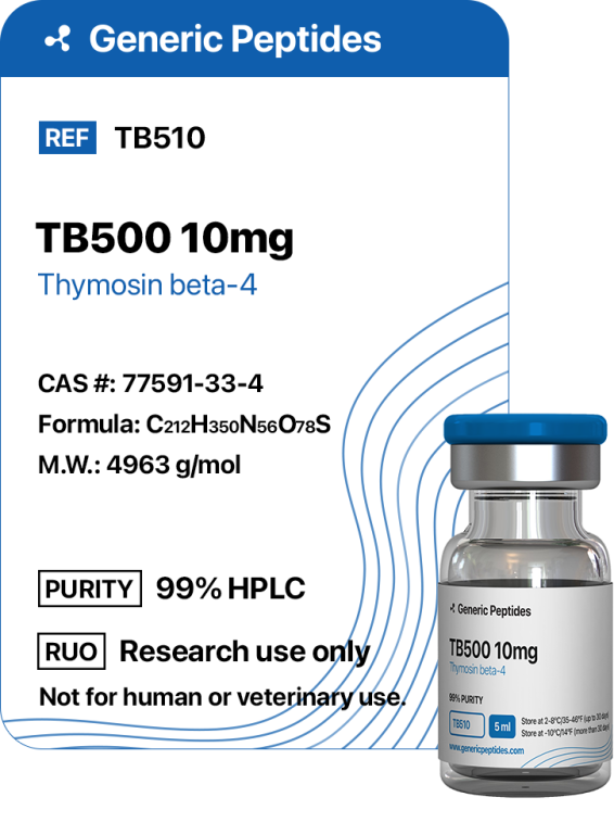 Buy TB 500 from Generic Peptides