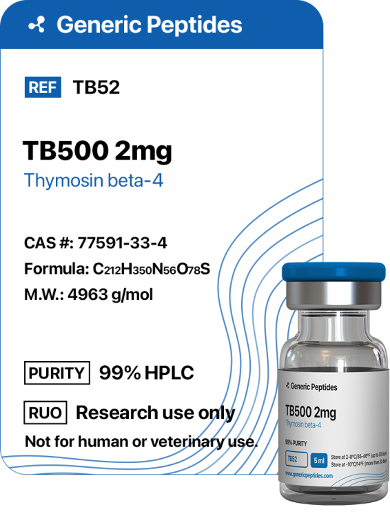 Buy TB 500 from Generic Peptides