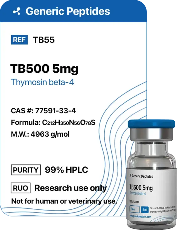 Buy TB 500 from Generic Peptides