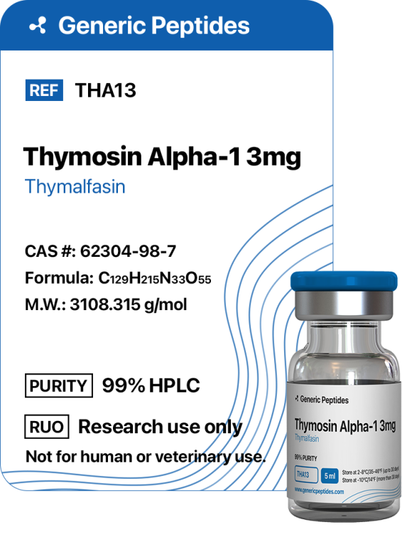 Buy Thymosin from Generic Peptides
