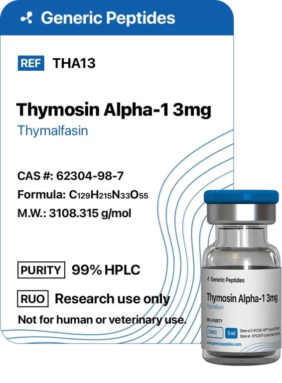 Buy Thymosin from Generic Peptides