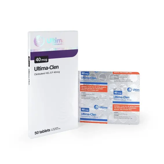 Buy Clenbuterol from Ultima Pharmaceuticals