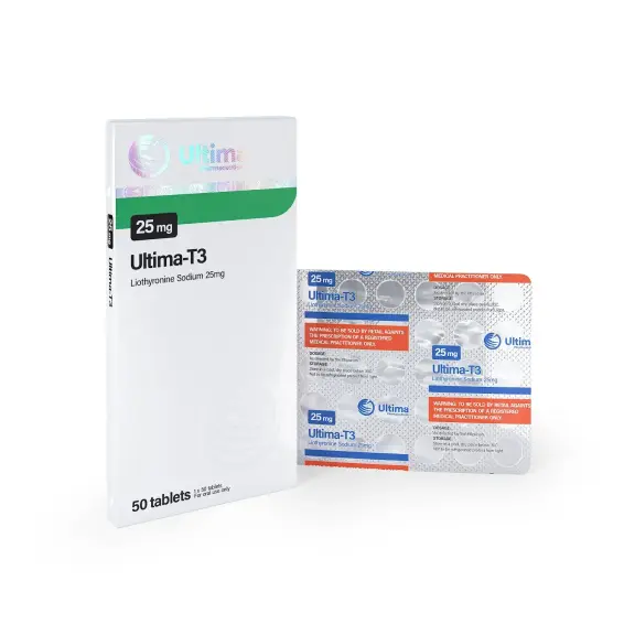 Buy T3,Tiromel,Cytomel from Ultima Pharmaceuticals